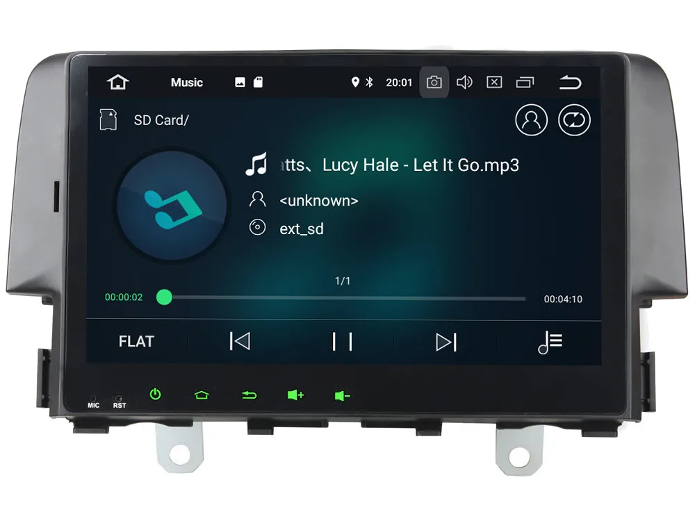 Clearance KLYDE 10.1" 4G WIFI Android 8.0 7.1 Octa Core 4GB RAM 32GB ROM Car DVD Player GPS Navigation Glonass For Honda Civic 2016 2017 4