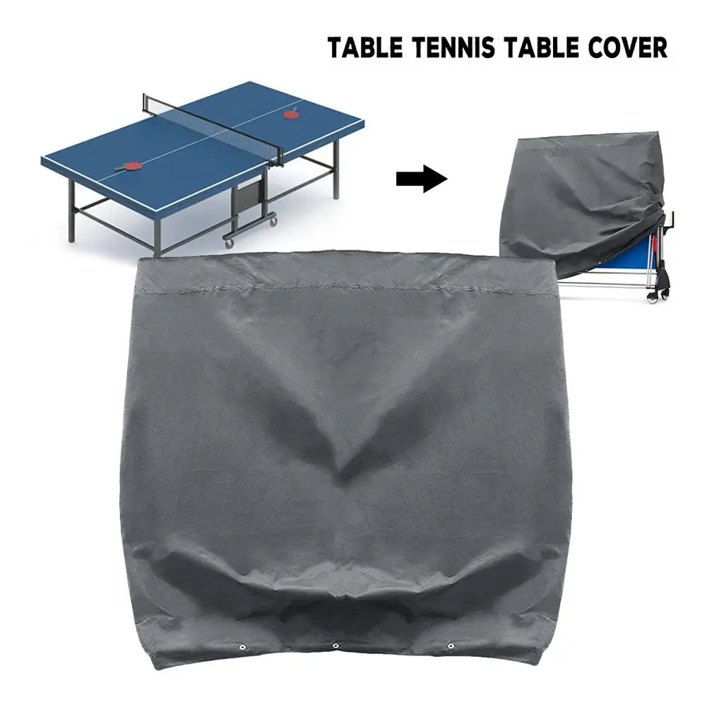 Ping Pong Table Storage Cover Indoor/Outdoor Table Tennis Sheet Waterproof 