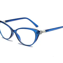 Eyesilove 10 шт./лот, классические женские очки для чтения, женские очки для пресбиопии, асферические линзы с голубым покрытием, UV400+ 1,00 до+ 3,50