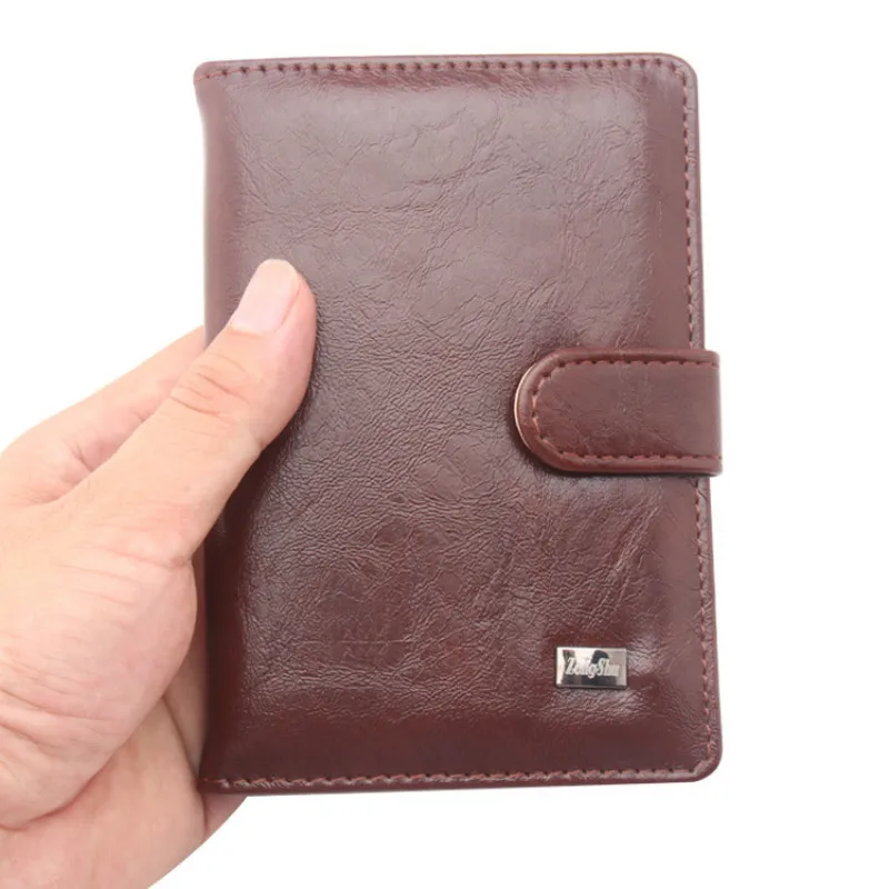 

2018 Travel PU Leather Passport Cover Women and Men Russia USA Passports Credit Card Holder Case Driver License Checkbook Wallet