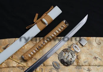 

HIGH QUALITY FOLDED STEEL EAGLE TSUBA JAPANESE SAMURAI KATANA SWORD