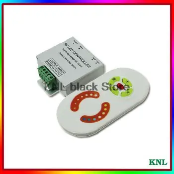 

Led wireless Color-temperature controller RF touch remote brightness control controller (Aluminum),DC12-24V, free Shipping