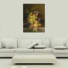 Handpainted HD Print Fruits Oil Painting Print Canvas Still Life Wall Art for Kitchen Home Decoration Artwork Gift Christmas 1pc майка print bar summer fruits