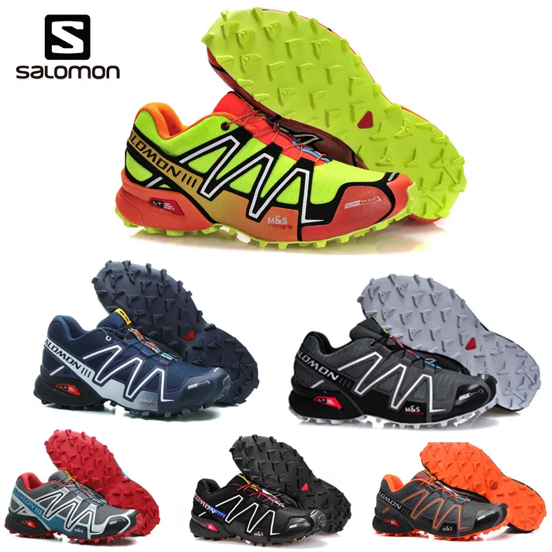 2019 Salomon speed Cross 3 CS III Нескользящие беговые кроссовки для бега по бездорожью мужские кроссовки для бега на открытом воздухе устойчивые