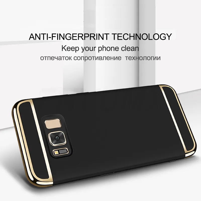 Shockproof Hard Phone Case For Samsung Galaxy A3 A5 A7 J3 J5 J7 2016 2017 S7 Edge S8 S9 A8 Plus 2018 Back Cover Protection Case