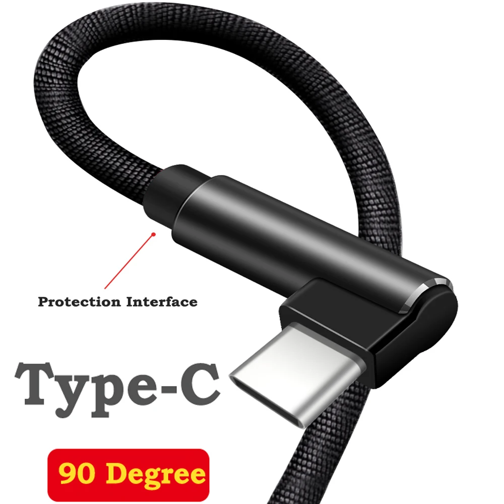 Кабель USB Type C для Xiaomi Redmi Note 7 Mi 9 кабель быстрой зарядки телефона Samsung S10 S9 Huawei