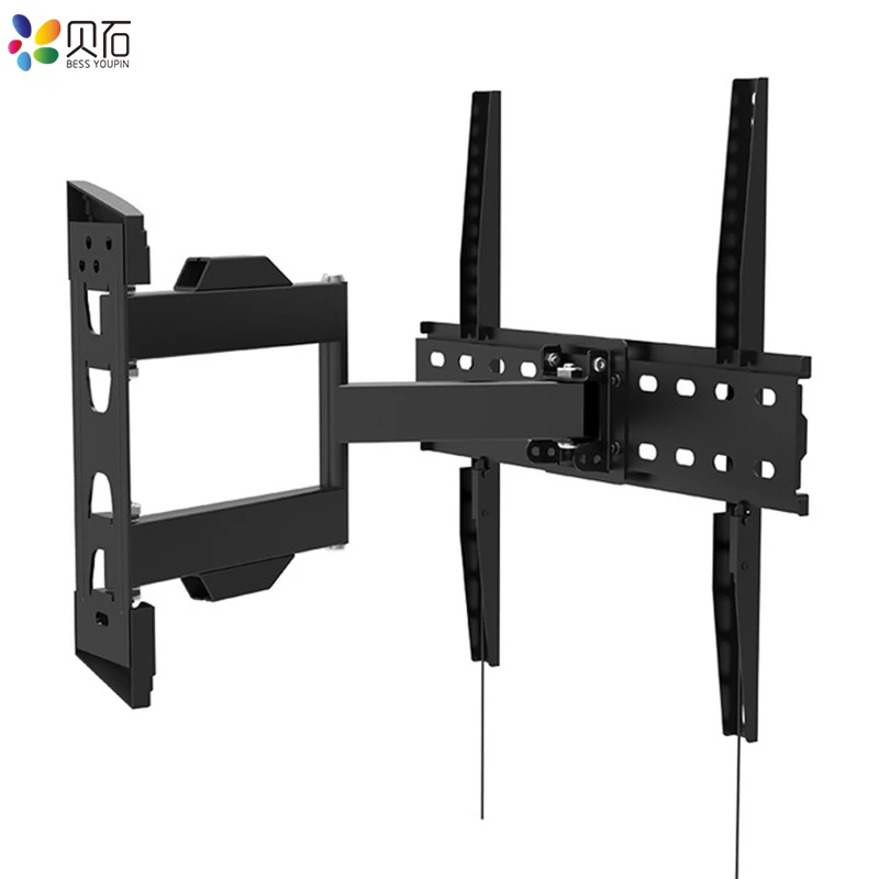 Full Motion TV Wall Mount Bracket Swivel Tilt TV Frame MounT Fits Most 26-55 Inch LED LCD Flat Screen Up to 88lbs VESA 400x400mm Full Motion TV Wall Mount Bracket Swivel Tilt TV Frame MounT Fits Most 26-55 Inch LED LCD Flat Screen Up to 88lbs VESA 400x400mm