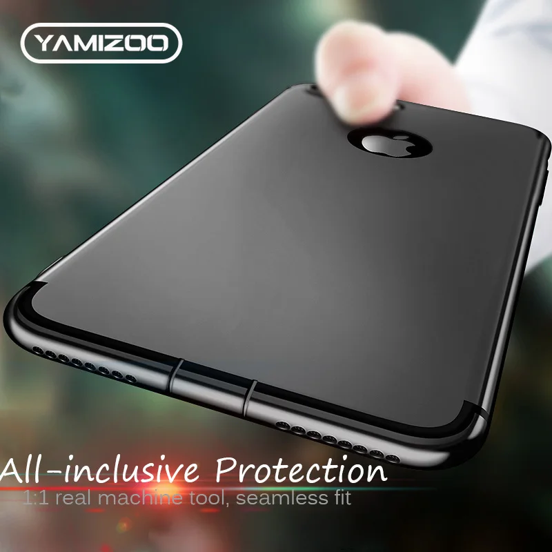 Силиконовый чехол YAMIZOO для iPhone 7 8 милый противоударный мягкий матовый тонкий из
