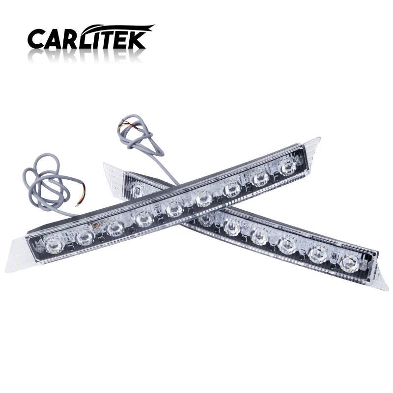 

CARLitek Universal Car Auto Truck Light DRL with Turn Signal Lights 12V Daytime Running Lamp Fog Daylight Waterproof