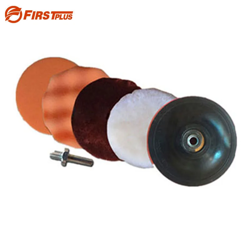 Buy 100mm/4" Car Styling Polishing Wheel Discs Felt