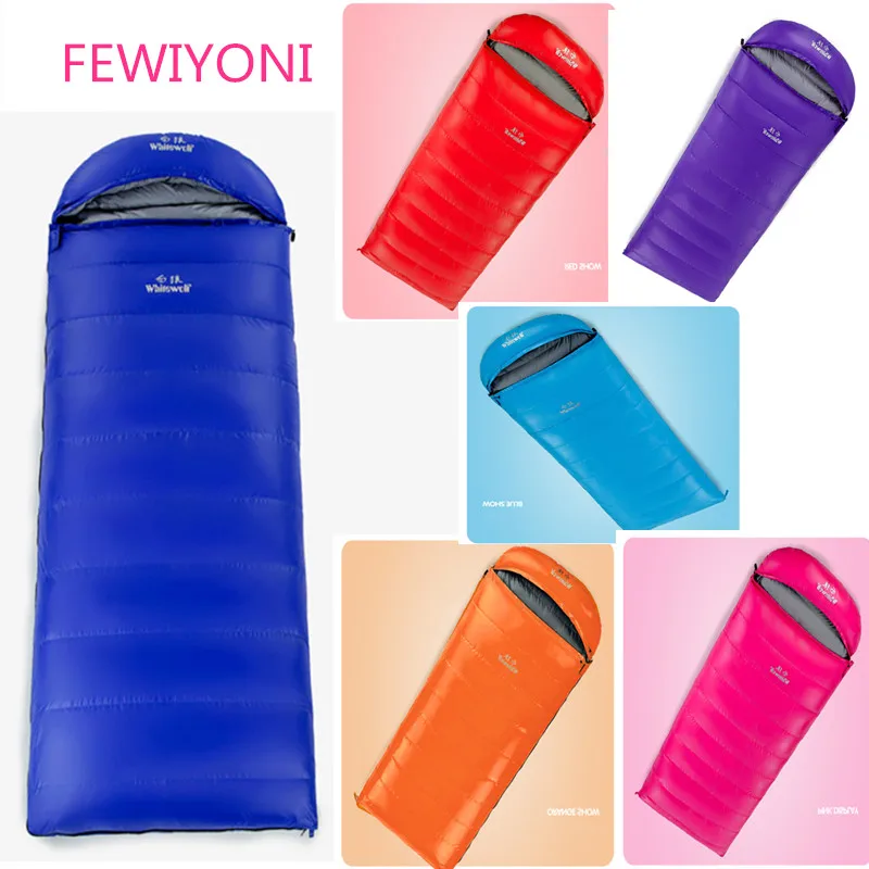 

170*80 Children's ultra light sleeping bag outdoor camping goose down autumn and winter sleeping bag comfortable sleeping bag