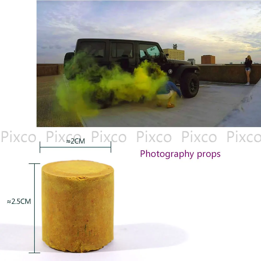 Pixco 3 шт. реквизит для фотосъемки дым Effe для рекламы студия фильм драма выставка для сценического цветного освещения и художественных фотоэф...