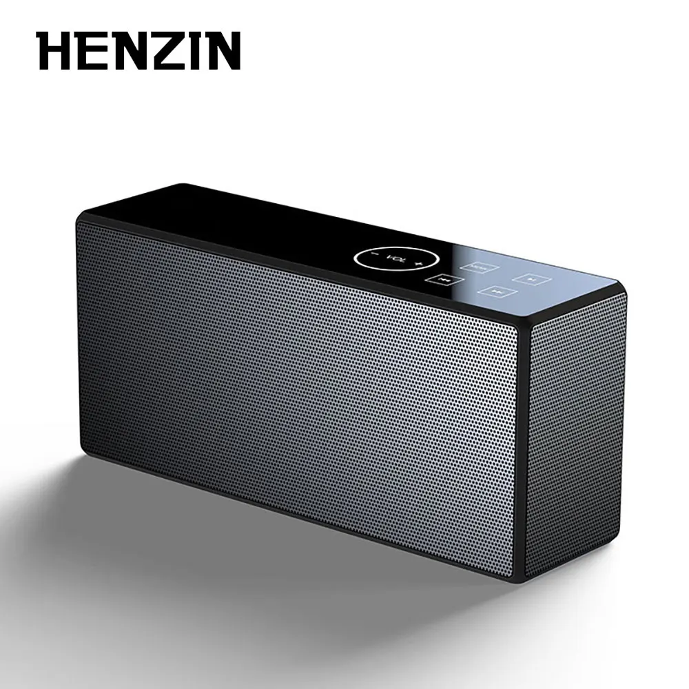 

Portable Bluetooth Speaker Outdoor Wireless Loudspeaker HIFI Stereo Surround Sound Music Speaker with Mic TF Card AUX for Phone