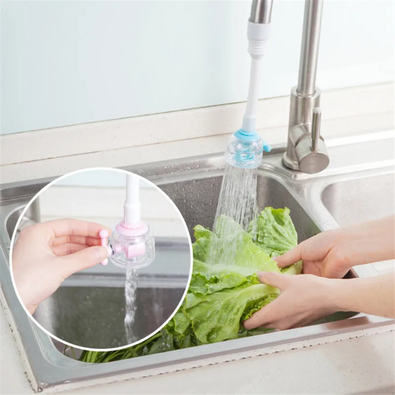 Creative Rotate 360 Degree Shower Head Antispattering Water Saving