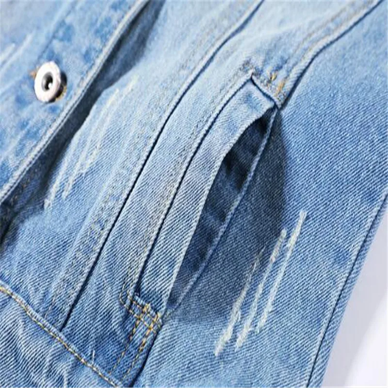 Best  2018 Plus Size 5XL Denim Jacket Women Boyfriend Jean Coat Streetwear Harajuku Vintage Autumn Basic 