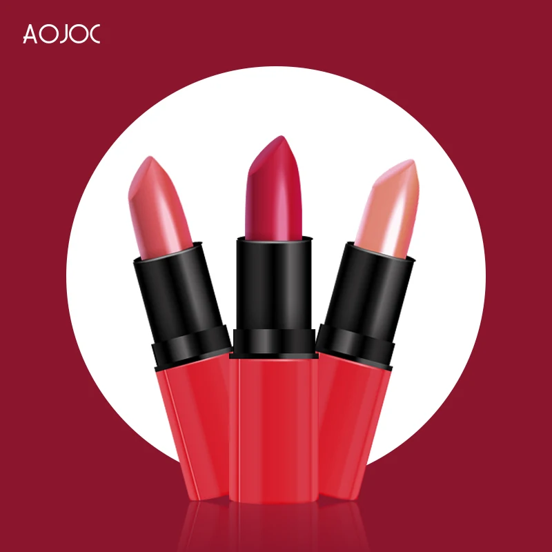 Aliexpress com Buy Aojoc Velvet Matte Lipstick Set 