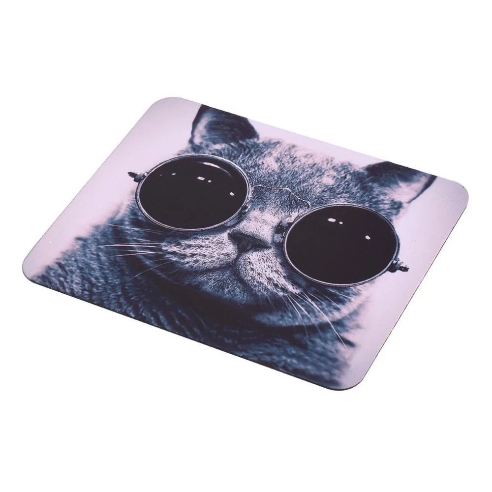 Cat Picture Mat Mousepad Anti Slip Laptop PC Mice Pad For Optical Laser