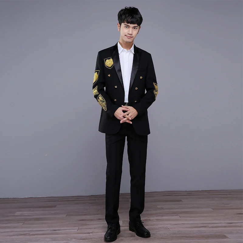 style Jacket Vêtir Western Thème Studio Performance Hommes Robe Red Suit 2018 Chanteur black De Jacket Photo Costumes Mode wZqFnXB