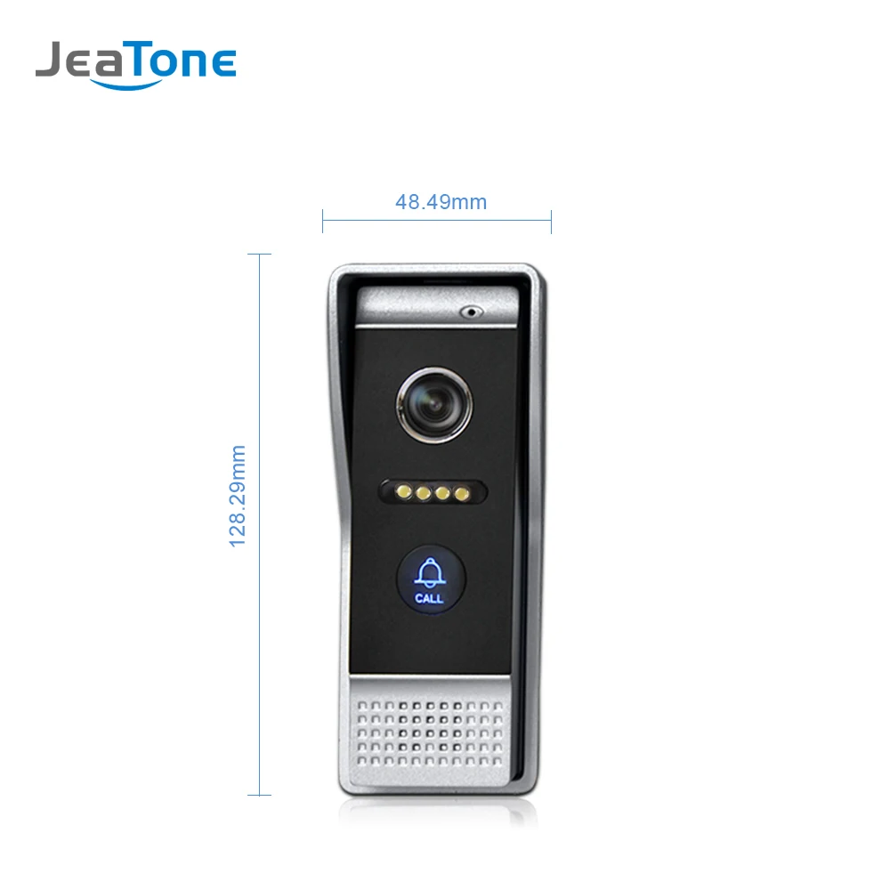 WIFI IP Video Door Phone Intercom System Video Doorbell 7'' Touch Screen for 2 Doors Apartment/8 Zone Alarm Support Smart Phone