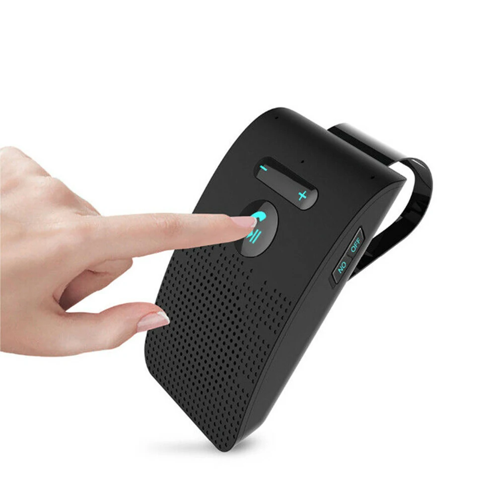 

Bluetooth Receiver Tool Accessories Handsfree Wireless Universal Trumpet Auto Sun Visor USB Charging Music Cellphones Car Kit