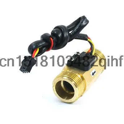 

60mm Long G3/4 Male Threaded 1-30L/min Hall Effect Liquid Water Flow Sensor