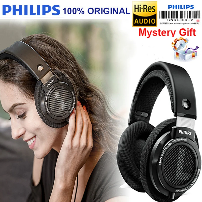 Оригинальные Наушники Philips SHP9500 Hi Fi наушники с длинным проводом 3 м