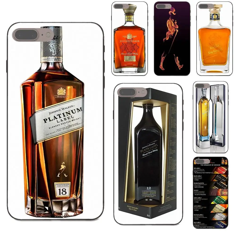 

TPU Popular Hot Black Johnnie Walker For Xiaomi Redmi Note 2 3 4 4A 4X 5 5A 6 6A Plus Pro S2 Y2