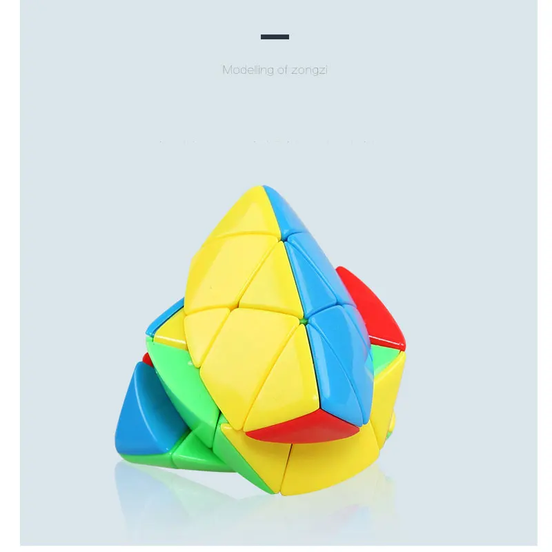 Zhenwei шт/набор ассиметричный Магический кубик-головоломка игрушка рисовая Пирамида кубик Megaminx игрушки Классическая Девочка Мальчик Молодежная Инструкция для взрослых