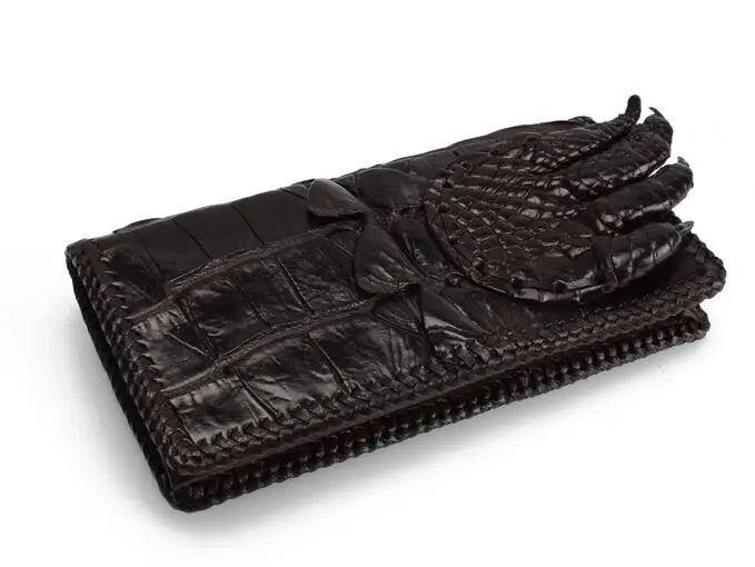 

100% genuine alligator skin leather wallets + crocodile leather skin men wallets and purse + Free shipping