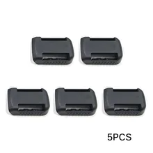 Powstro 5 шт. крепления аккумулятора для DeWalt XR 18 в подвесная полочка подставка держатель Слоты вешалка идеально подходит для полок в мастерских