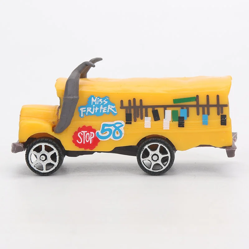 7 см 6 шт./лот Disney Pixar Cars 3 Lightning McQueen Mater Jackson Storm Ramirez 1:55 литье под давлением ABS модель