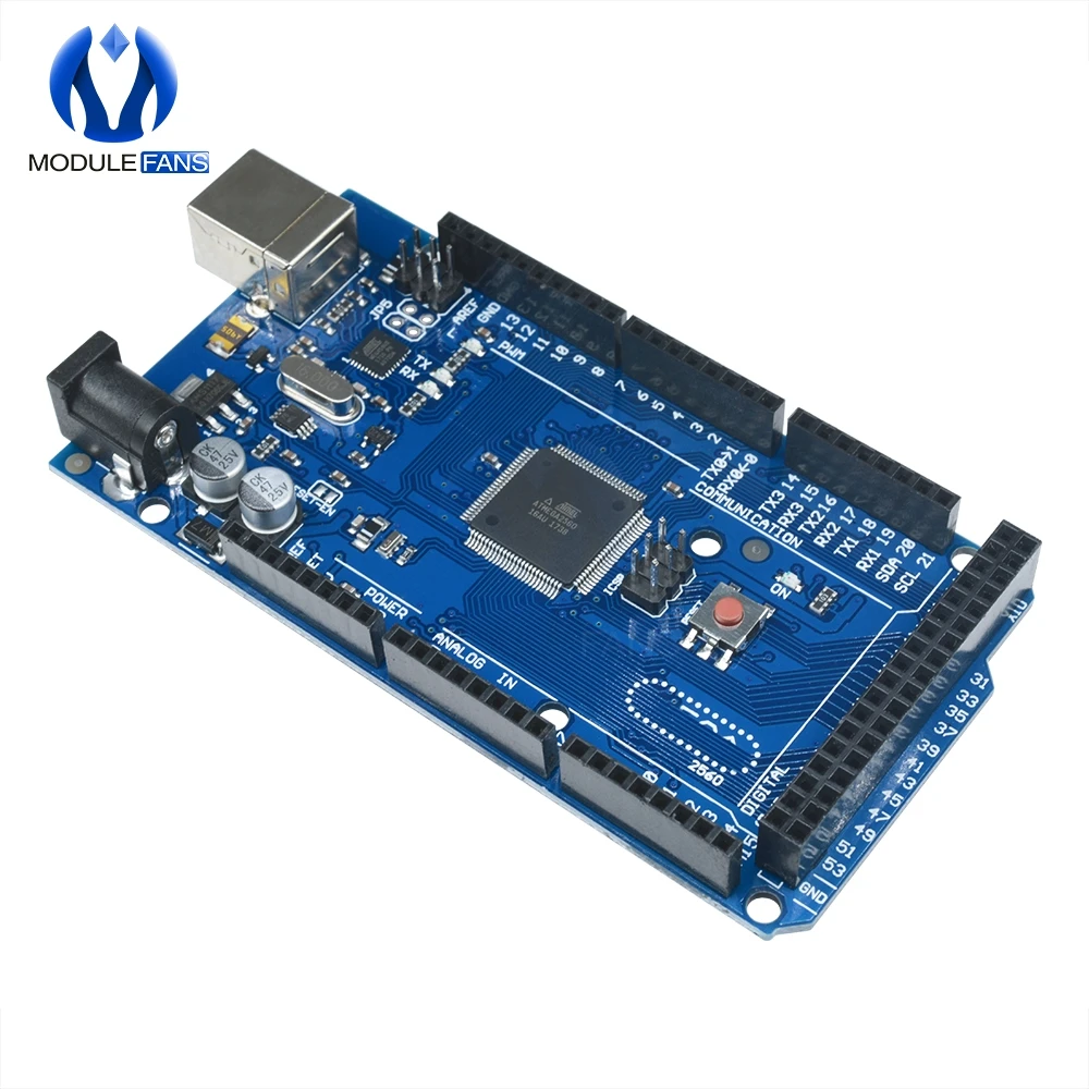 MEGA2560 R3 ATMEGA16U2 ATMEGA2560 ATMEGA2560-16AU доска для рисования 5V Мега 2560 запасной модуль ATMega8U2