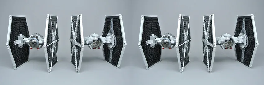 Blocos de Construção Brinquedo do Miúdo Nova Nave Espacial Primeiro Imperial Tie Fighter Caber Star Wars Figuras Tijolos Faça Você Mesmo Presente Aniversário Fim 4 construção tijolos brinquedo do miúdo diy presente aniversário