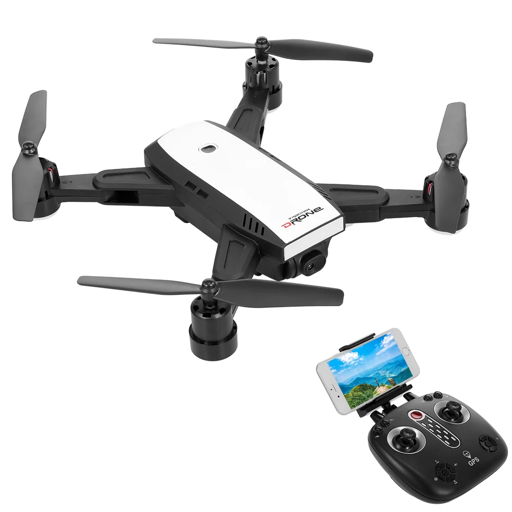 

Drone LH-X28G 720P Wifi FPV Adjustable Camera GPS Positioning Follow Me Altitude Hold RC Drones for Training RC Quadcopter