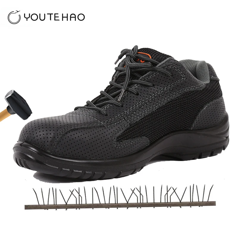 

Steel toe cap safety shoes, anti-smashing, piercing, acid and alkali resistant work shoes shoes