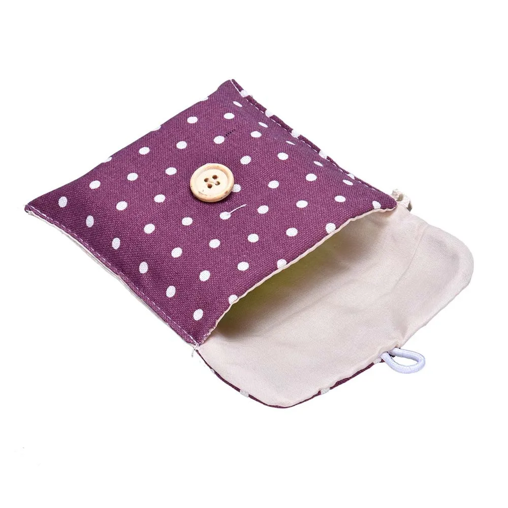 Гигиеническая салфетка для девушки сумка краткое хлопок санитарно сумка для хранения дорожные сумки женщина полотенца Держатель