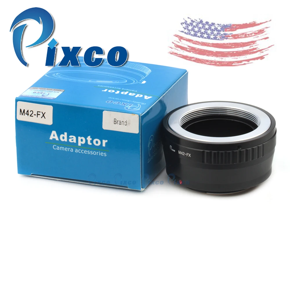 

Адаптер объектива для M42 с винтовым креплением (черный), подходит для камеры Fujifilm X