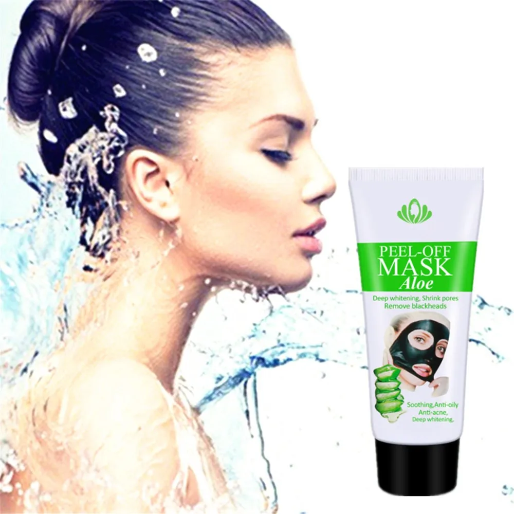 

Wholesale Aloe Black Mask Black Head Blackhead Acne Remover Deep Cleansing Purifying Close Pores Face Mask