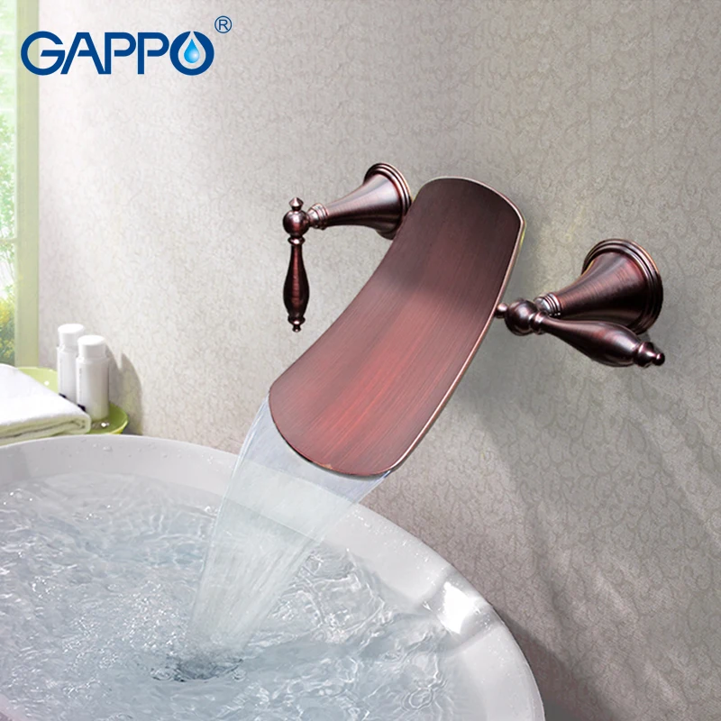 

GAPPO Bathtub Faucets Waterfall tub Faucet bathroom bath tub taps shower tub sink mixer deck mounted Bathtub