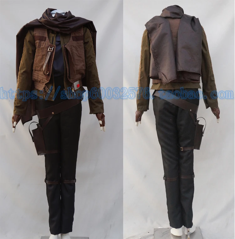 

Cosplay Costumes Star Wars Rogue One A Star Wars Story Jyn Erso Halloween Christmas New Year Carnival Party Adult Outfit