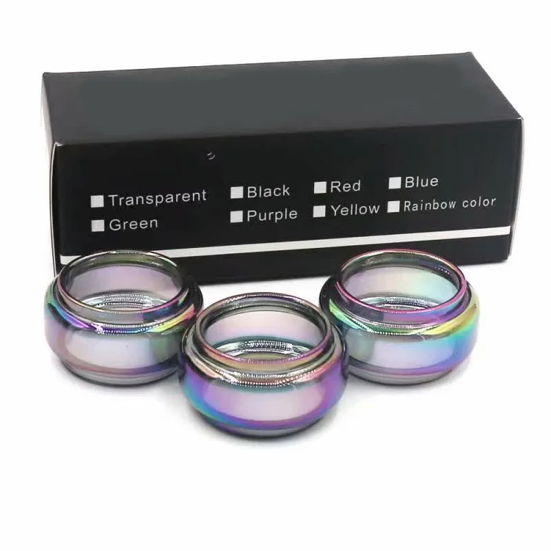 3 шт. Радужное прозрачное стекло для Smok Stick V9 Max tank kit 8 5 мл 1 цветная трубка из пирекс