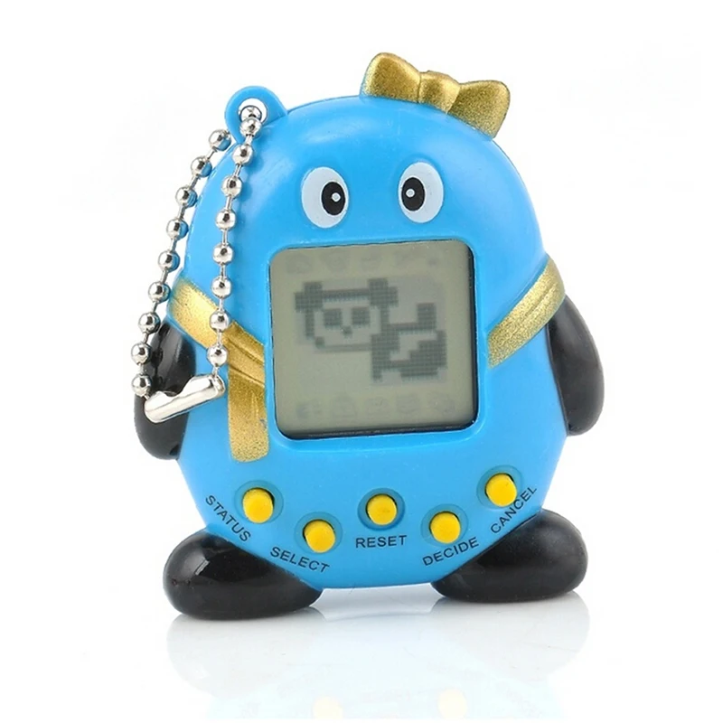Random color cyber digital electronic pet tamagotchi handheld penguins toy 