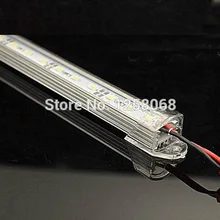 Fanlive супер яркий жесткий бар свет DC12V 50 см 36 Led SMD 5630/5730 алюминий светодиодное освещение для кухни бар 30 шт./лот натуральный белый