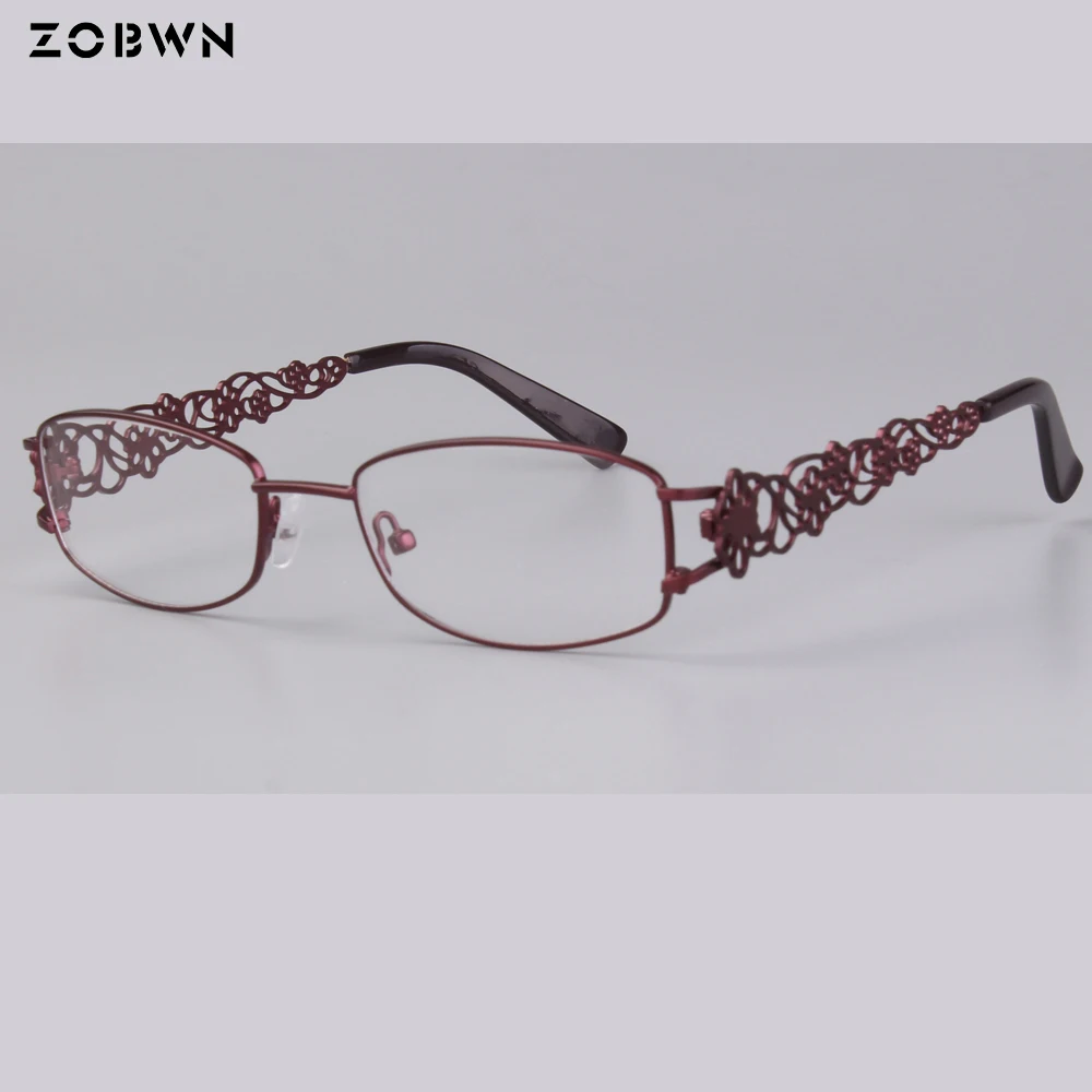 

ZOBWN fashion classic Unisex Glasses Frame Full-rim can put myopia reading prescription lens women Eyeglasses femininos black