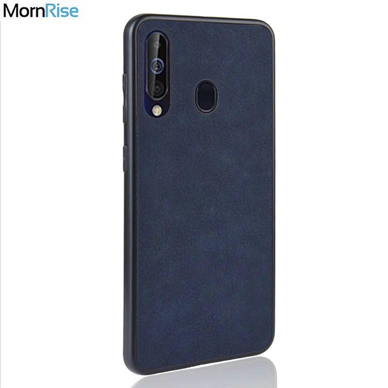 New Fashion Silicone Soft Edge TPU Inside For Samsung Galaxy A60 Case Cute PU leather Back Cover Mobile Phone Shell Coque