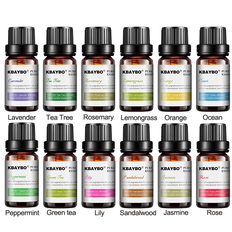 Skup Zupełnie nowe rozpuszczalne w wodzie olejki eteryczne do aromaterapii olejek lawendowy nawilżacz oleju z 12 rodzajami jaśminu zapachowego