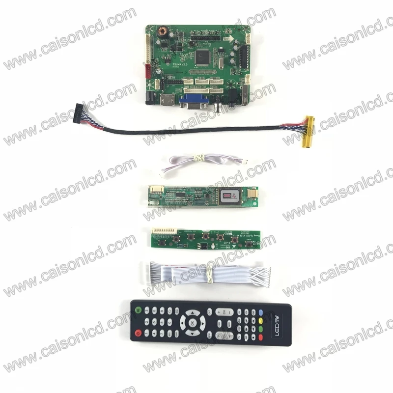 TSUX9 V2.0 LCD controller board with VGA AV AUDIO USB for panel 15 inch 1024X768 LP150X05-A2 CLAA150XH01 B150XG02 V2 | Электроника