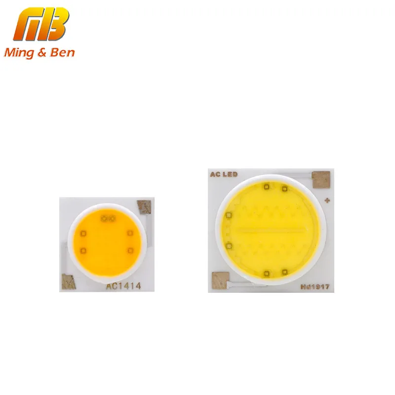 5pcs LED COB Chip 18W 15W 12W 9W 7W 5W 3W AC220V 230V Smart IC Light High Lumens LED Chip Beads DIY For LED Spotlight Floodlight