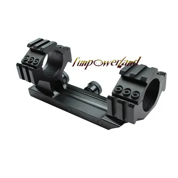

Funpowerland free shipping 30mm One Piece Triple Picatinny Rail Mount Long