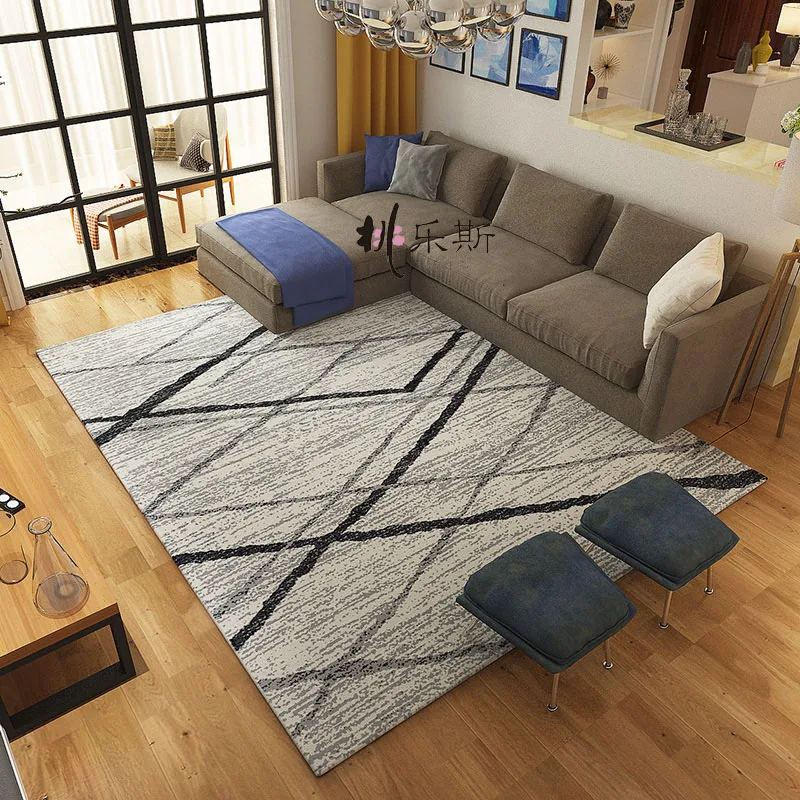 Скандинавские мягкие большие ковры для гостиной, спальни, детской комнаты, ковры для дома, коврик для двери, тонкий большой Модный ковер